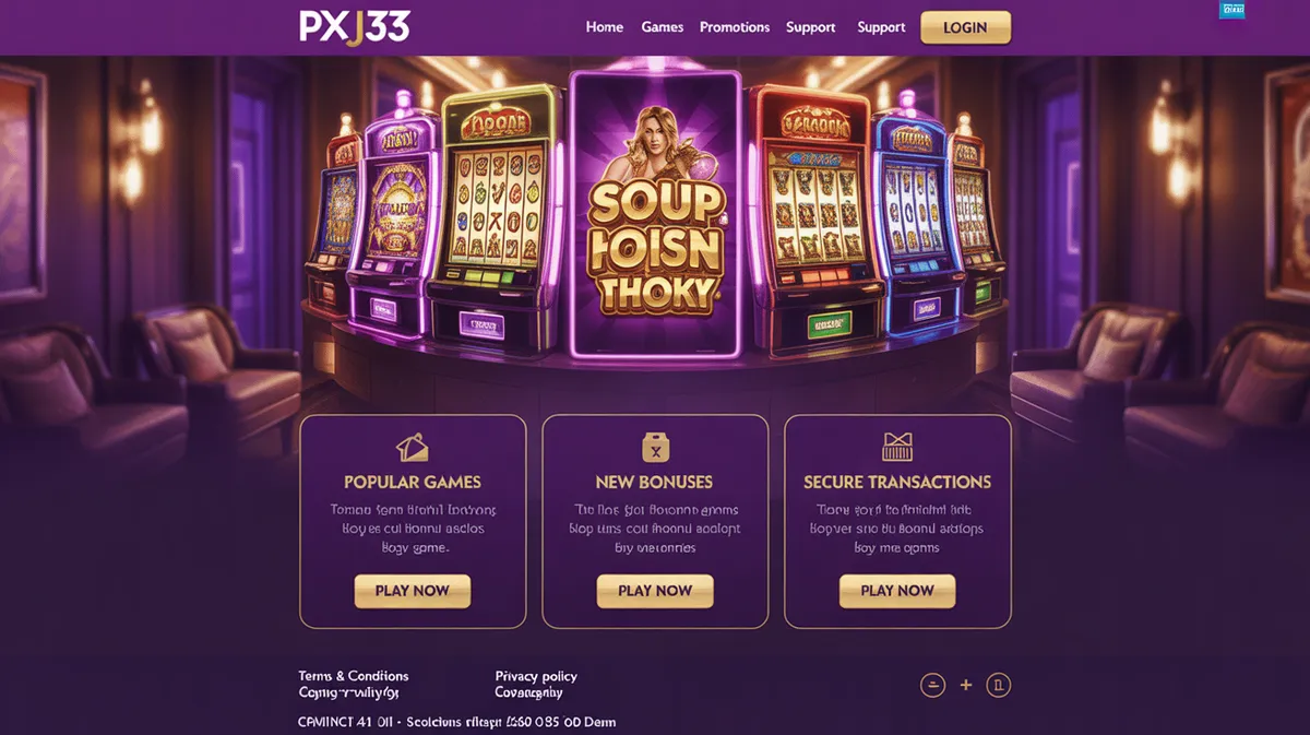 สล็อต PXJ33 เว็บตรงออนไลน์ เครดิตฟรี 188 ฝากถอนออโต้